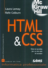 HTML & CSS, di Laura Lemay e Rafe Colburn (copertina)