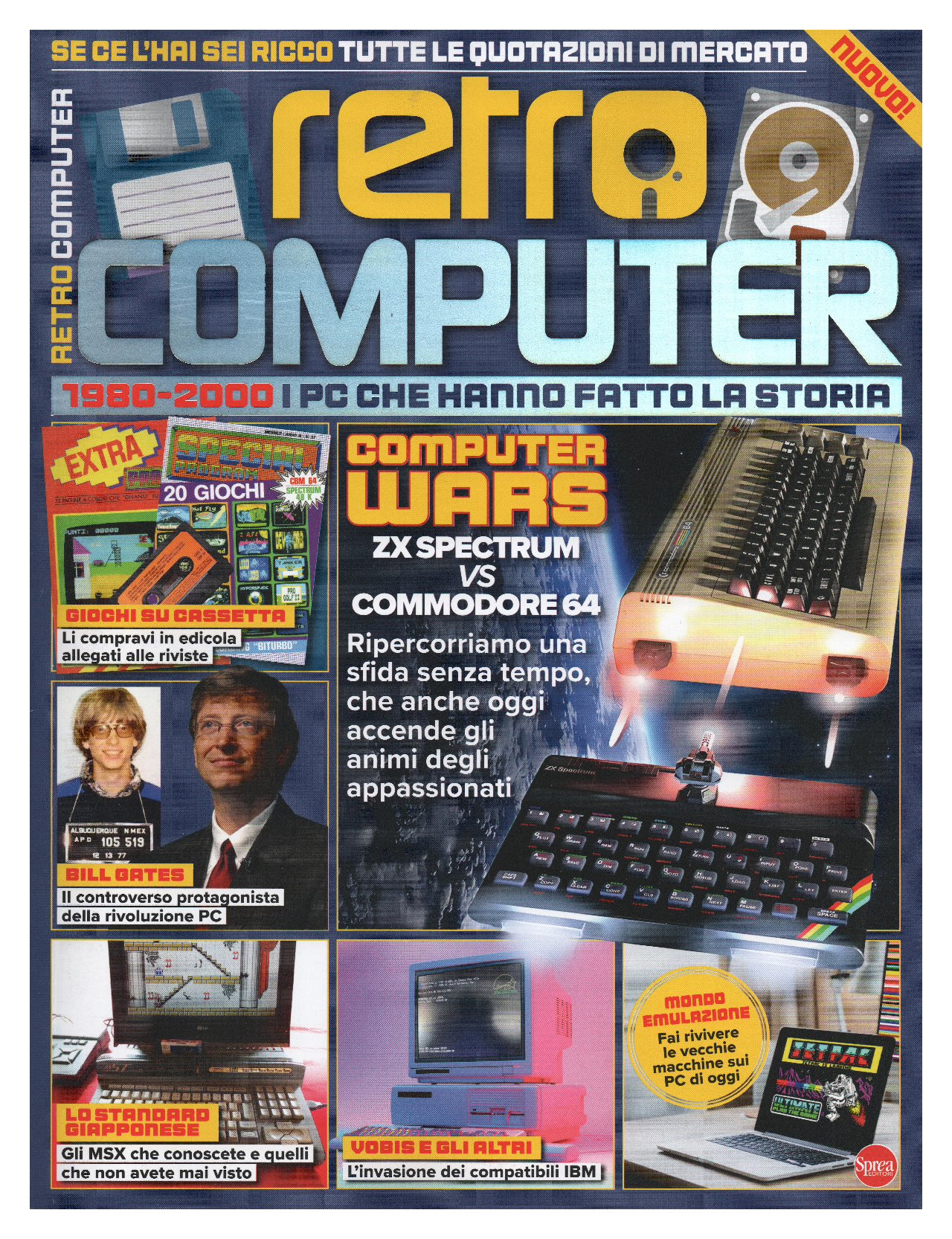 Retro Computer n. 1, dicembre 2023, editore Sprea